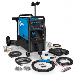 Miller Multimatic 255 Pulsed Multi Process Welder with Running Gear and TIG Kit 951768