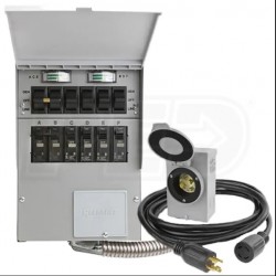 Reliance Controls Pro/Tran 2 - 30-Amp Power Transfer Switch Kit for Portable Generators (6 Circuit)