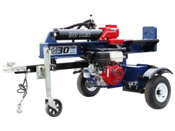 Iron & Oak 30-Ton Vertical/Horizontal Portable Log Splitter with Torsion Axle