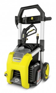 Karcher K1700 1700 PSI 1.2 GPM Electric Cold Water Pressure Washer with 3 Spray Nozzles