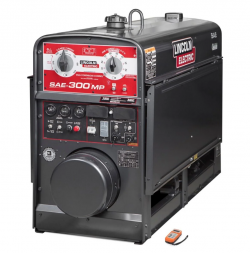Lincoln SAE 300 MP Welder Generator w/ Wireless Remote K4090-2