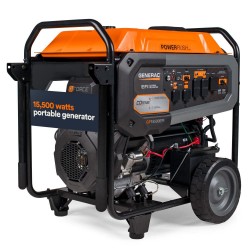 Generac 7705 GP15500EFI 15500 Watt Portable Gas Generator with COsense