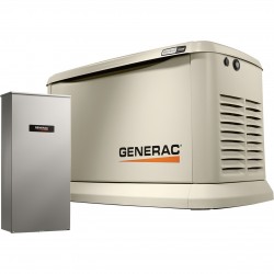 Generac Guardian 22kW Standby Generator WiFi with 200A SE Transfer Switch 7043