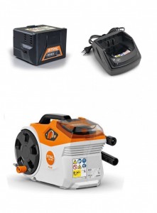 Stihl REA 60 PLUS 1900 PSI 1.0 GPM Battery Powered Cold Water Pressure Washer with 3-in-1 Nozzle and AK 20 Battery Kit