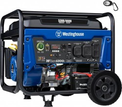 Westinghouse WGen5300c 6600 Watt Dual Fuel Portable Generator with CO Sensor