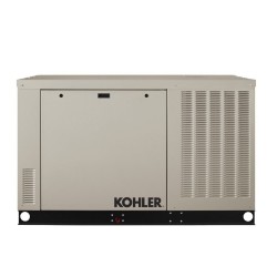 Kohler 24kW Dual Fuel Liquid Cooled Standby Generator with Block Heater 24RCLA-QS50