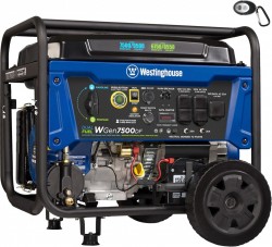 Westinghouse WGen7500DF 9500 Watt Dual Fuel Portable Generator