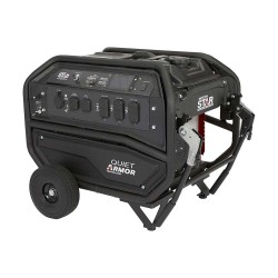 NorthStar Quiet Armor Commercial-Grade Portable Generator with Electric Start 8000 Surge Watts 6600 Rated Watts