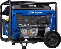 Westinghouse WGen5300v 6600 Watt Gas Portable Generator