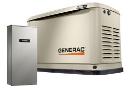 Generac 14kW Guardian Standby Generator WiFi with 200A SE Transfer Switch 7225