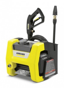 Karcher K1700 Cube 1700 PSI 1.2 GPM Electric Cold Water Pressure Washer with 3 Spray Nozzles