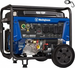 Westinghouse WGen9500 12500 Watt Gas Powered Portable Generator